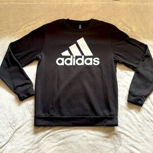 Adidas Golf Fleece Crew Neck Mens Pullover Sweatshirt